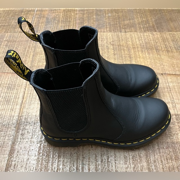 Dr. Martens Black Leather Chelsea Boots - Picture 2 of 10